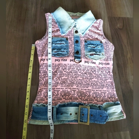 PAPAYA Gazette Jeans Top - Picture 13 of 15